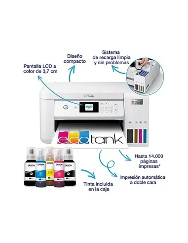 Comprar Epson EcoTank ET-2856 Impresora multifunción tinta Blanco