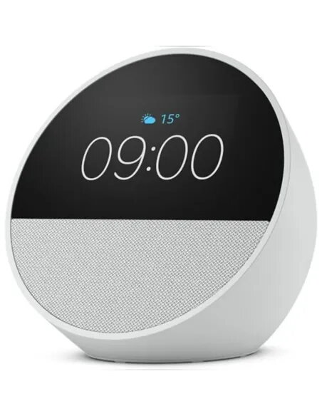 CoBprarAReloj despertador inteligente Amazon Echo Spot Blanco