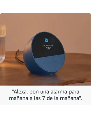 Comprar Reloj despertador inteligente Amazon Echo Spot Blanco