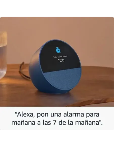 Comprar Reloj despertador inteligente Amazon Echo Spot Blanco