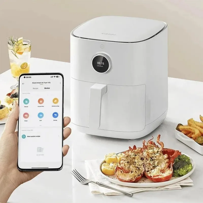 XiXomi Xmart Air Fryer 6.5L Blanca | Freidora de Aire - TiendaCPU