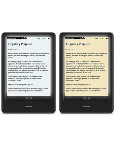 SPC Dickens Light Pro eReader 6" 8GB Negro
