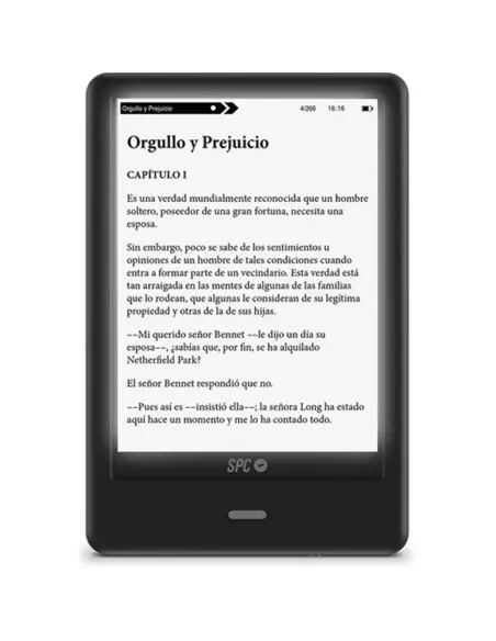 SPC Dickens Light Pro eReader 6" 8GB Negro