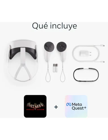 Gafas de Realidad Virtual Meta Quest 3S 128Gb - Reacondicionado ED