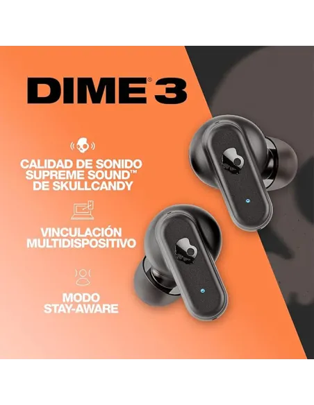 Skullcandy Dime 3 True Wireless In-Ear True Black