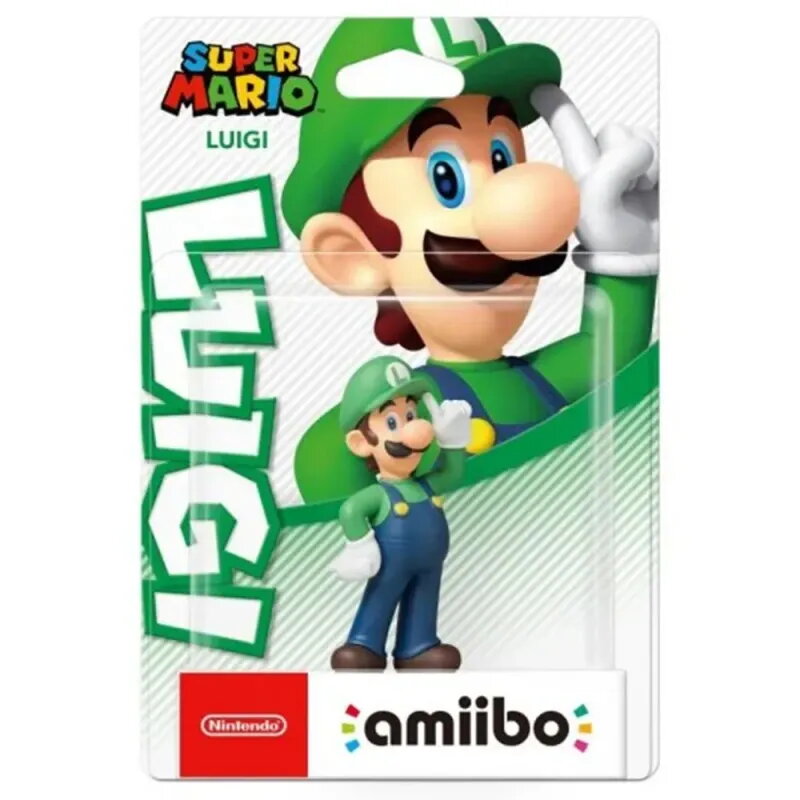 AmAibo Auigi Super Mario | Figura NFC Switch & 3DS - TiendaCPU