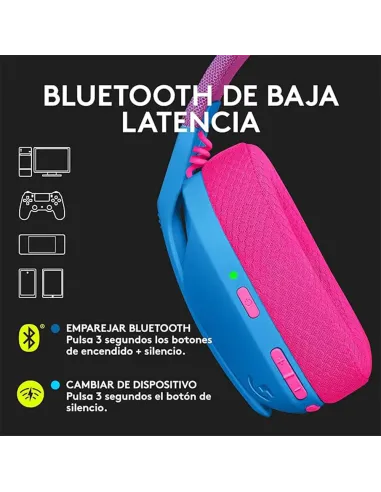 Logitech G435 Azul | Auriculares Inalámbricos LIGHTSPEED - TiendaCPU
