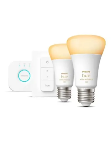 Comprar Philips Hue White Ambience Smart Lighting Starter Kit 2xE27/8W