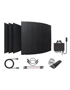 CoBprarB Kit solar para balcón - placas flexibles 800