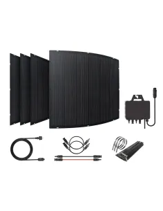 Kit solar para balcón - placas flexibles 800