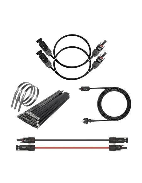 CoBprarB Kit solar para balcón - placas flexibles 800