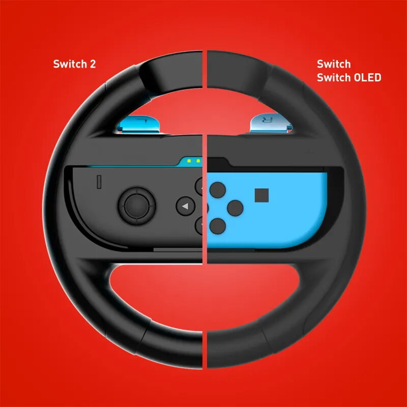 FR-TEC Set de 2 Volantes Kart para Switch 2