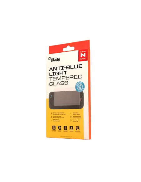 FR-TEC Protector de pantalla hidrogel Anti Luz Azul para Switch