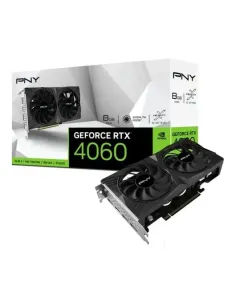 Tarjeta Gráfica PNY GEFORCE RTX™ 4060 8GB Verto Dual Fan Edition DLSS 3 - Reacondicionado ED