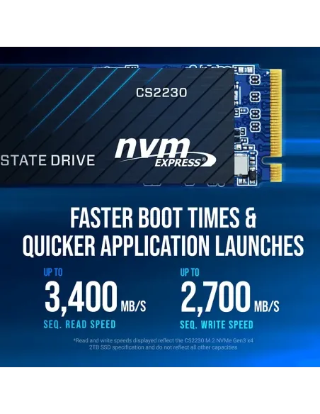 Comprar PNY CS2230 1TB SSD Interno M.2 NVMe Gen3, hasta 3300MB/s