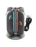 Blackfire Soporte de Carga para 4 JOY-CON de Switch 2