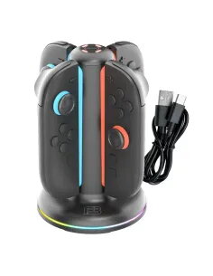 Blackfire Ladestation für 4 JOY-CON der Switch 2