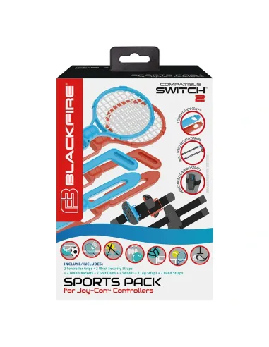 Comprar Blackfire Pack Deporte 14 en 1 para JOY-CON de Switch 2