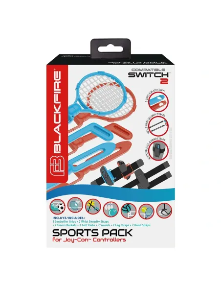 Comprar Blackfire Pack Deporte 14 en 1 para JOY-CON de Switch 2