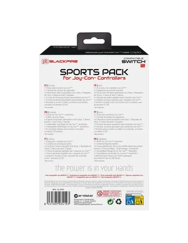 Comprar Blackfire Pack Deporte 14 en 1 para JOY-CON de Switch 2