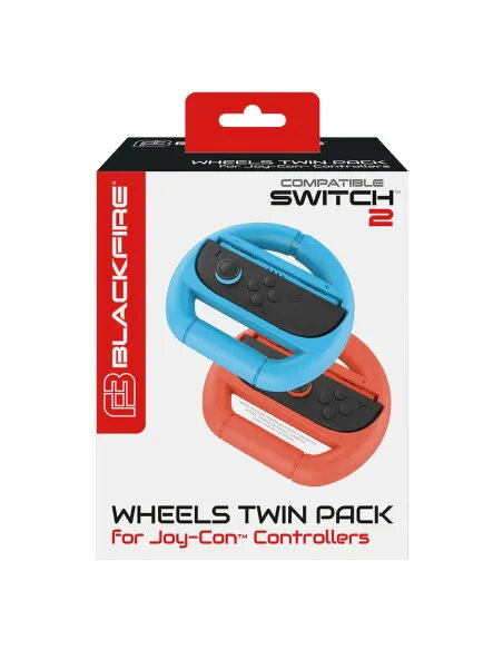 Blackfire Pack 2 Volantes Racing para JOY-CON de Switch 2