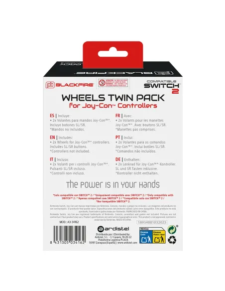 Comprar Blackfire Pack 2 Volantes Racing para JOY-CON de Switch 2