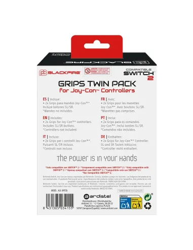 Comprar Blackfire Pack 2 Agarres para JOY-CON de Switch 2