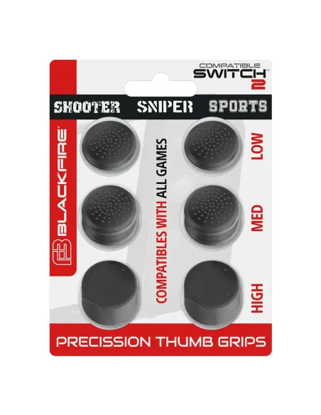 Comprar Blackfire Pack 6 Grips para JOY-CON de Switch 2