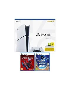 Sony PlayStation 5 Slim 1TB Chasis D + Spiderman + Astrobot
