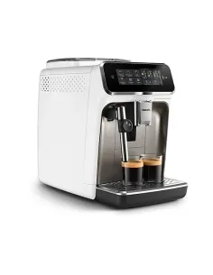 Philips serie 2300 Cafetera espresso Cromo blanco