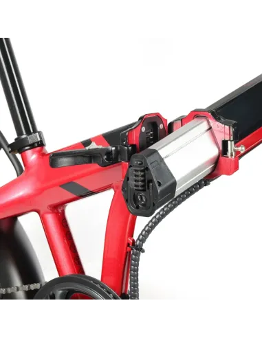 Bicicleta Electrica E-Bike FAT Youin DALLAS RED