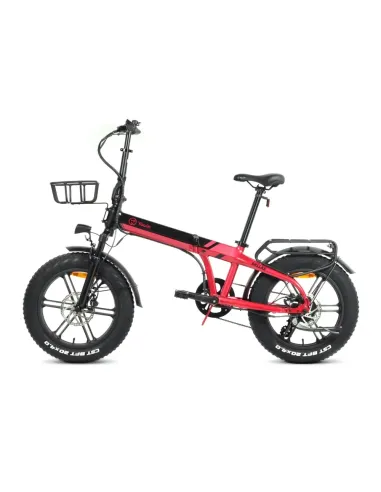 Bicicleta Electrica E-Bike FAT Youin DALLAS RED