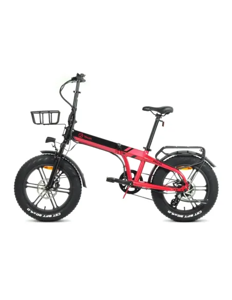 Bicicleta Electrica E-Bike FAT Youin DALLAS RED