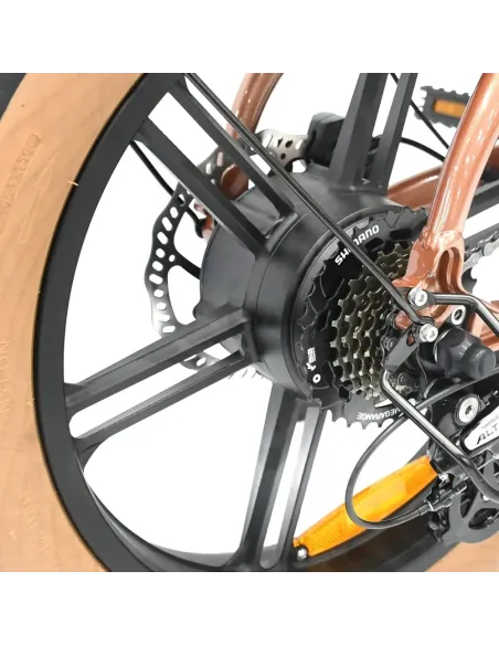 Bicicleta Electrica E-Bike FAT Youin DALLAS COPPER