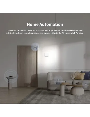 AQARA SMART WALL SINGLE SWITCH H1 (WITH NEUTRAL)