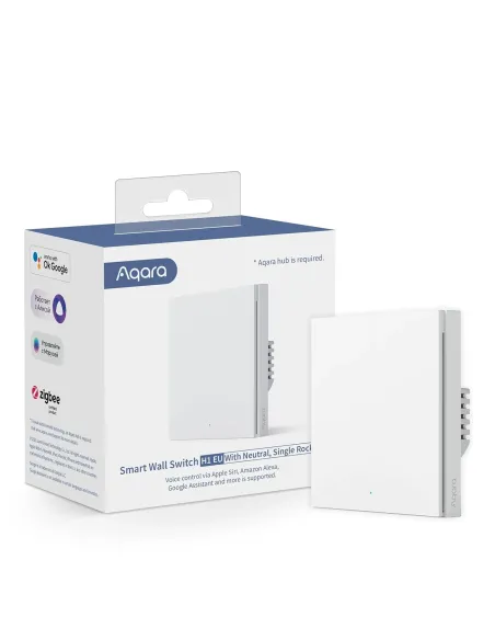 AQARA SMART WALL SINGLE SWITCH H1 (WITH NEUTRAL)