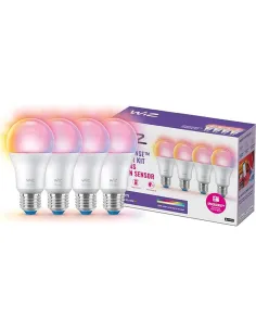 Comprar WiZ - Bombilla LED inteligente, Casquillo E27 7W - pack de 4