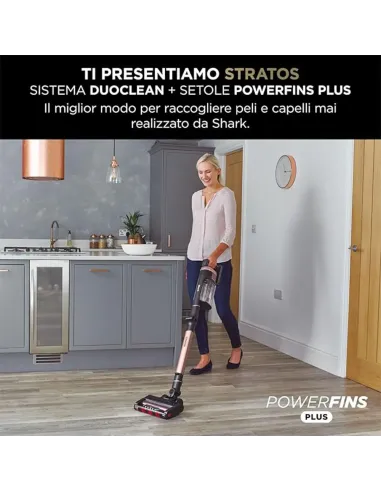Buy Shark Stratos Cordless Vacuum Cleaner pink gold/dark gray