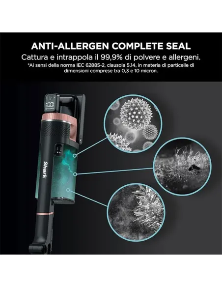 Comprar Shark Stratos Aspiradora sin cable rosa dorado/gris oscuro