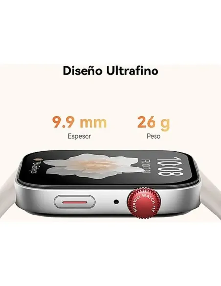 Huawei Watch Fit 3 Blanco – Smartwatch con GPS y 10 días de autonomía