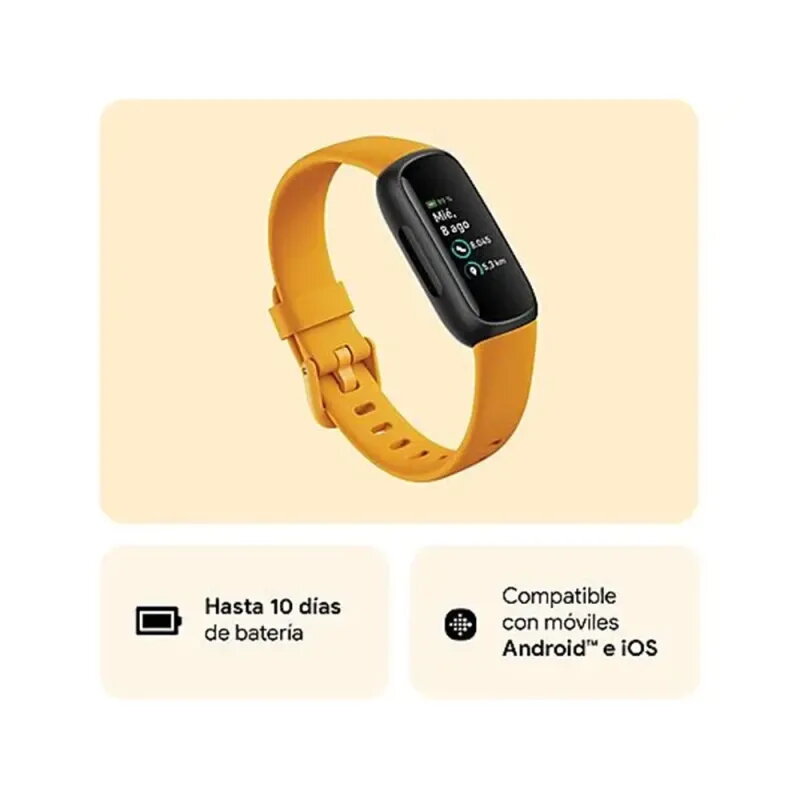 Google Fitbit Inspire 3 Ockergelb