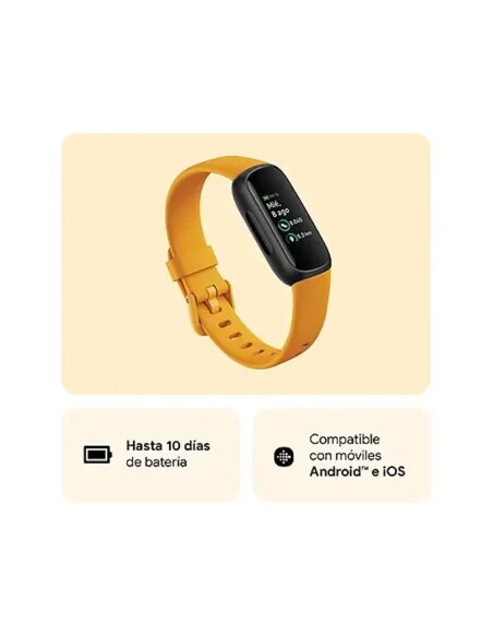 Google Fitbit Inspire 3 Ockergelb