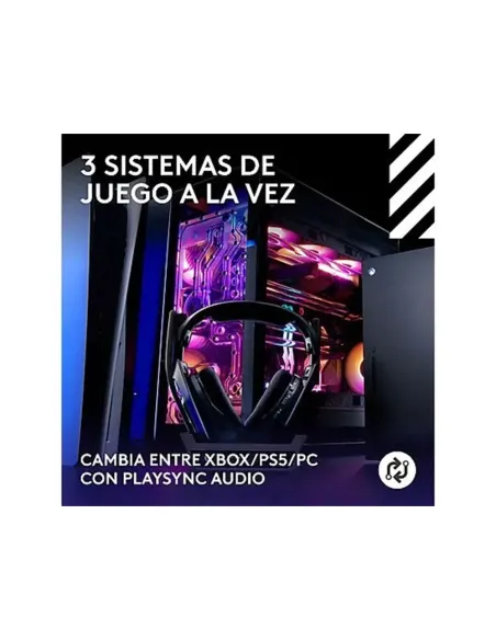 Logitech G ASTRO A50 Gen 5 Auriculares Inalámbricos + Estación base PlaySync Audio