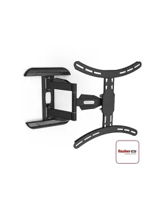Soporte TV Pared 400x400 Fullmotion 2 Brazos 32´´- 65´´ Negro