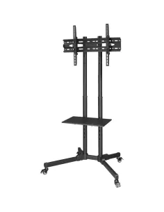 Soporte TV Suelo 600x400 Trolley 32´´-70´´ Negro