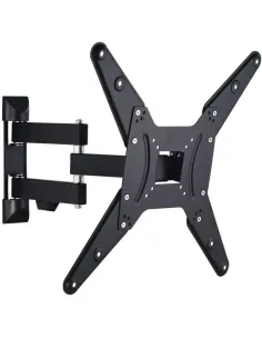 Soporte TV Pared 400x400 Fullmotion 2 Brazos 32´´ - 65´´ (P) Negro Hama