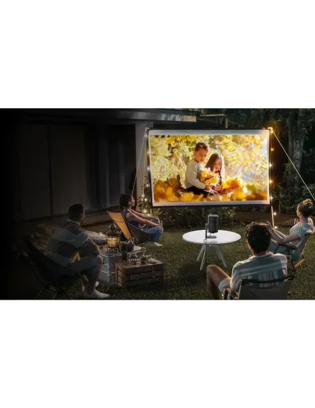 Proyector DANGBEI N2 Gris Full HD con soporte y Netflix integrado