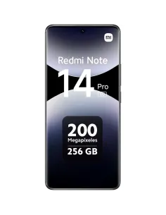Xiaomi Redmi Note 14 Pro 5G 8/256GB Negro | Cámara 200MP y AMOLED