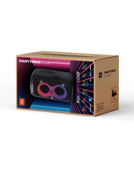 JBL PartyBox Club 120 Black | Pro Sound & LED Lights IPX4