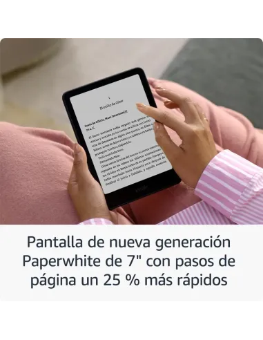 Amazon Kindle Paperwhite 7" 16GB sin publicidad – Lector eBook 300 ppi